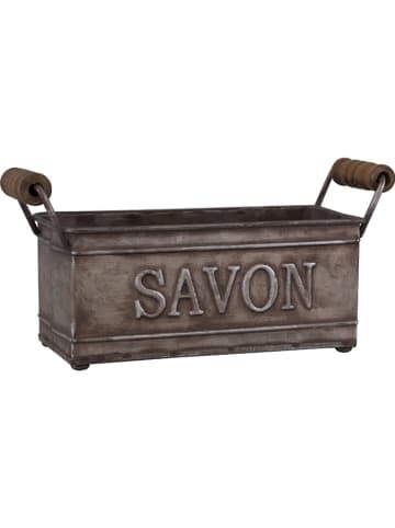 Anticline Seifenschale in Braun - (B)19 x (H)9,5 x (T)7,5 cm