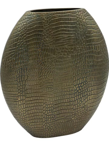 Anticline Vase in Gold - (H)35 cm