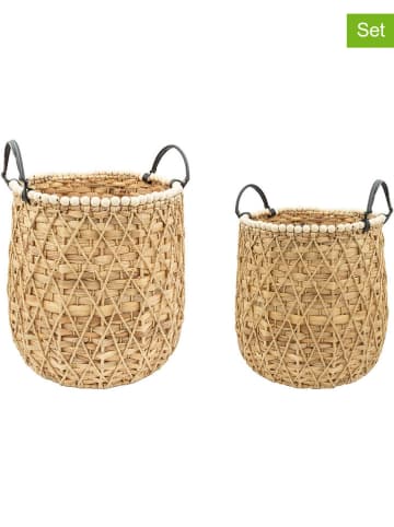 Anticline 2er-Set: Körbe in Hellbraun