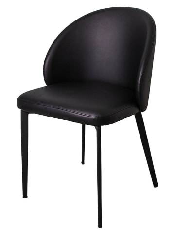 Anticline Stoel "Monmartre" zwart - (B)54 x (H)83 x (D)55 cm