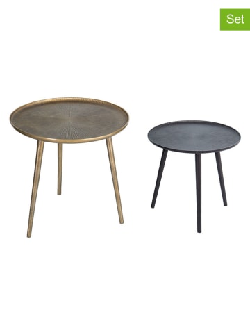 Anticline Stoliki (2 szt.) w kolorze czarno-złotym