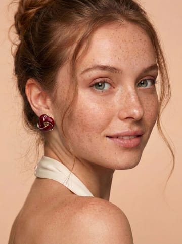 Lodie Silver Beschicht. Ohrstecker