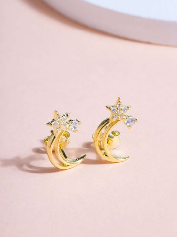 Lodie Silver Kolczyki-wkrętki z cyrkoniami