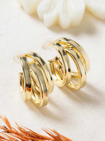 Lodie Silver Pozłacane kolczyki-wkrętki