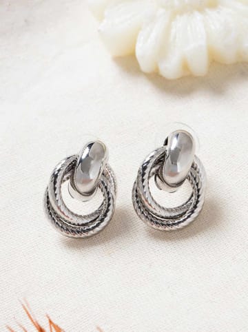 Lodie Silver Posrebrzane kolczyki-wkrętki