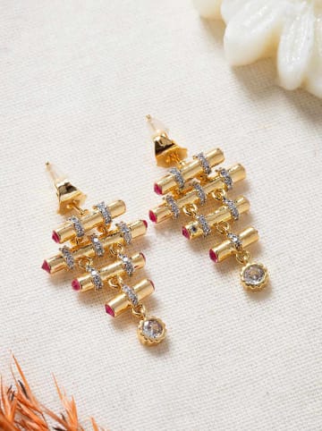 Lodie Silver Vergold. Ohrstecker mit Edelsteinen