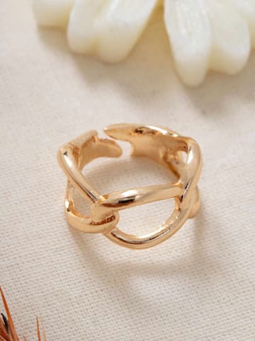 Lodie Silver Vergulde ring