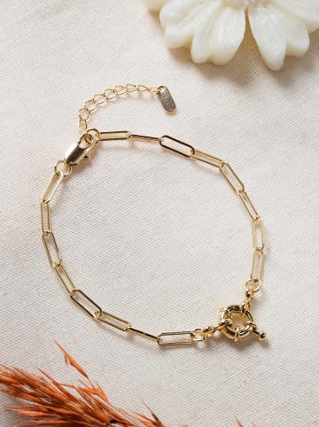 Lodie Silver Vergulde armband met sierelement