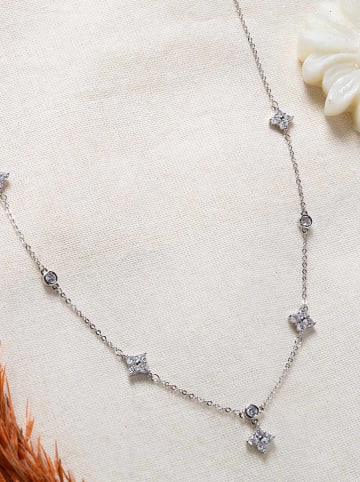 Lodie Silver Versilb. Halskette mit Schmuckelementen - (L)42 cm
