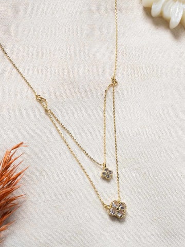 Lodie Silver Pozłacany naszyjnik z zawieszką - dł. 50 cm