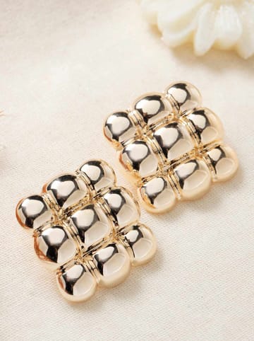 Lodie Silver Pozłacane kolczyki-wkrętki