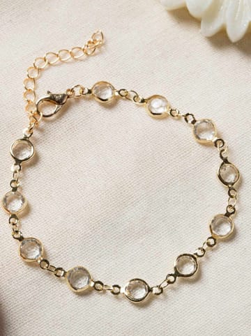 Lodie Silver Vergold. Armkette mit Edelsteinen