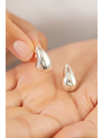 Lodie Silver Zilveren oorstekers