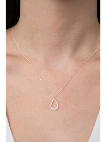 Lodie Silver Zilveren ketting met hanger - (L)43 cm