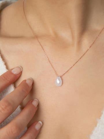 Lodie Silver Zilveren ketting met sierstein - (L)43 cm