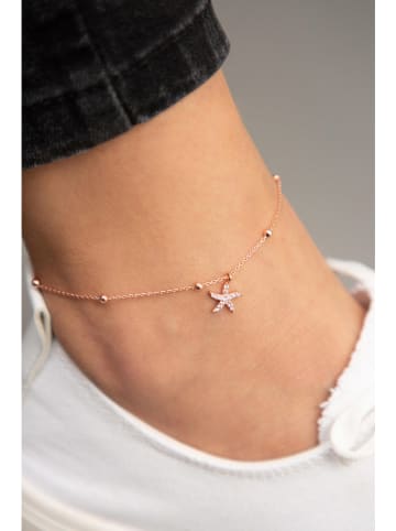 Lodie Silver Zilveren enkelbandje met hanger