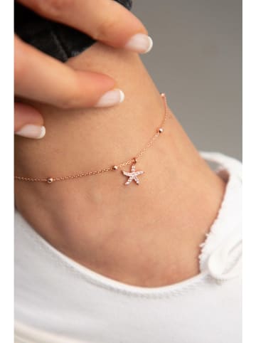 Lodie Silver Zilveren enkelbandje met hanger