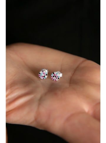 Lodie Silver Silber-Ohrstecker mit Edelsteinen