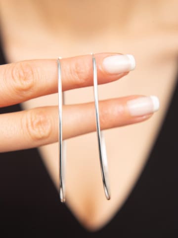 Lodie Silver Zilveren creolen