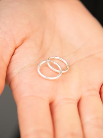 Lodie Silver Silber-Creolen