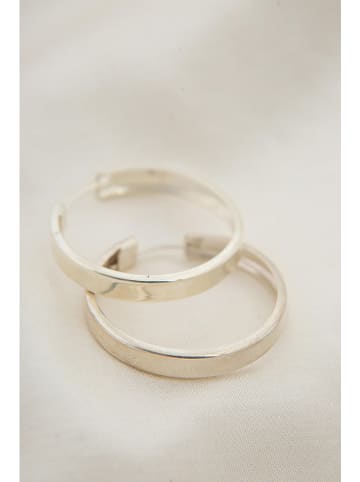 Lodie Silver Silber-Creolen