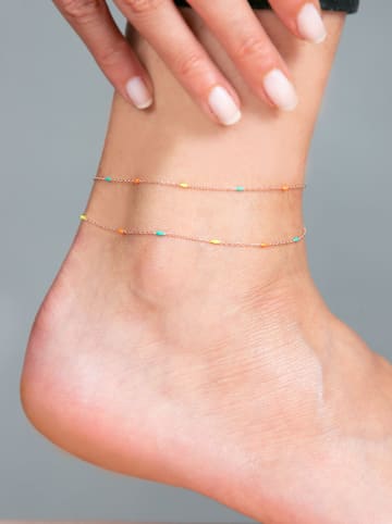 Lodie Silver Silber-Fußkettchen mit Schmuckelementen