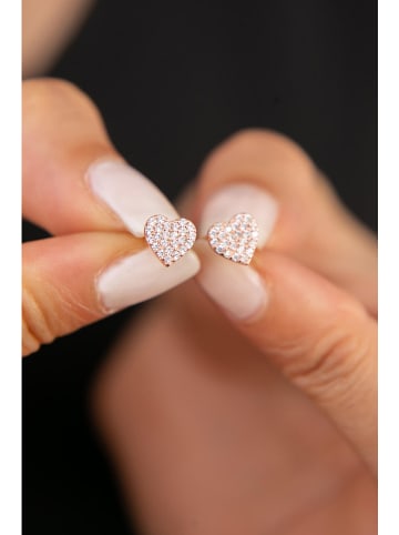 Lodie Silver Srebrne kolczyki-wkrętki z cyrkoniami