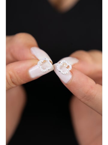 Lodie Silver Silber-Ohrstecker mit Edelsteinen