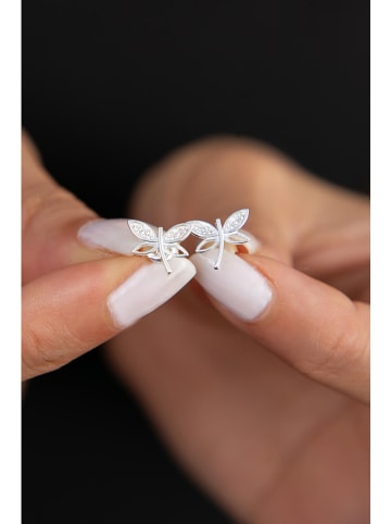 Lodie Silver Silber-Ohrstecker mit Edelsteinen