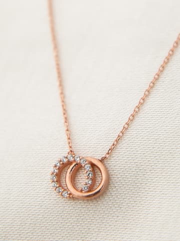 Lodie Silver Srebrny naszyjnik z elementem ozdobnym - dł. 43 cm