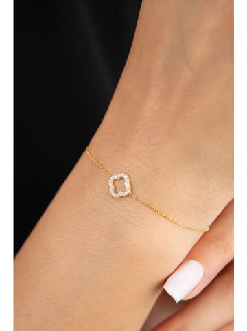 Lodie Silver Zilveren armband met sierelement