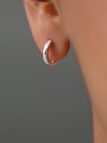 Lodie Silver Silber-Creolen