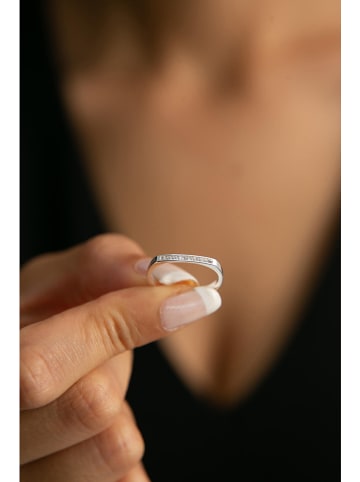 Lodie Silver Zilveren ring met edelstenen