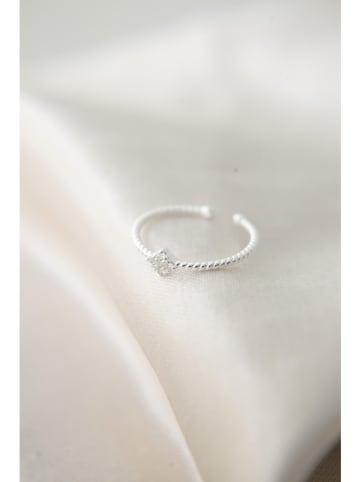 Lodie Silver Zilveren ring met edelsteen