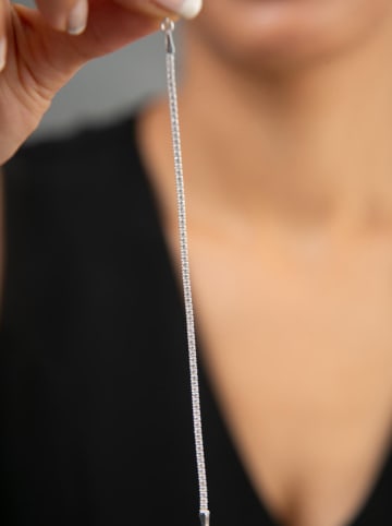 Lodie Silver Zilveren armband met edelstenen