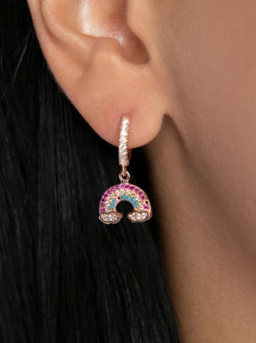 Lodie Silver Silber-Creolen mit Edelsteinen