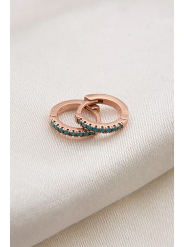 Lodie Silver Silber-Creolen mit Edelsteinen