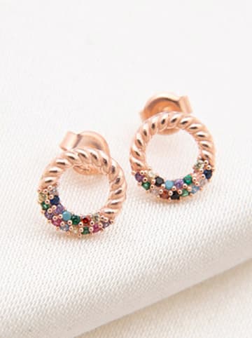 Lodie Silver Silber-Ohrstecker mit Edelsteinen