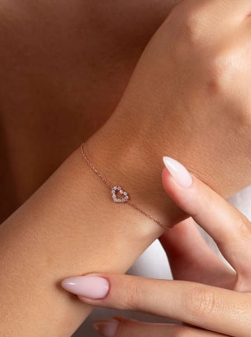 Lodie Silver Gecoate armband met sierelement