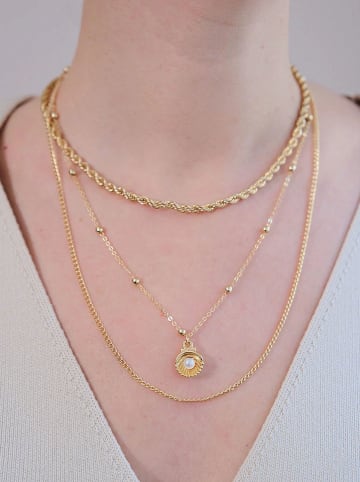 Lodie Silver Gecoate ketting met hanger - (L)45 cm