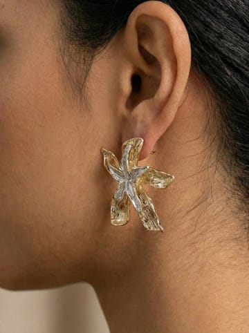 Lodie Silver Beschicht. Ohrstecker