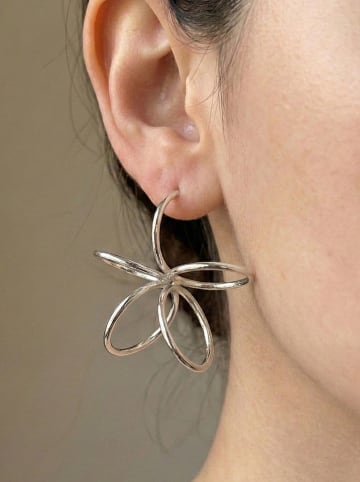Lodie Silver Beschicht. Ohrstecker