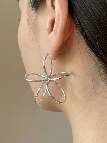 Lodie Silver Beschicht. Ohrstecker