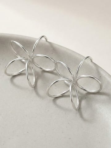 Lodie Silver Beschicht. Ohrstecker