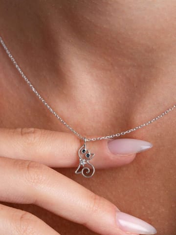 Lodie Silver Srebrny naszyjnik z zawieszką - dł. 42 cm