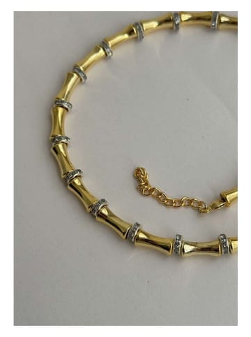 Lodie Silver Halskette mit Schmuckelementen - (L)40 cm