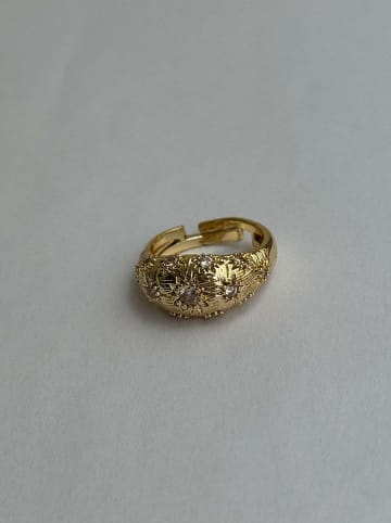 Lodie Silver Gecoate ring met edelstenen