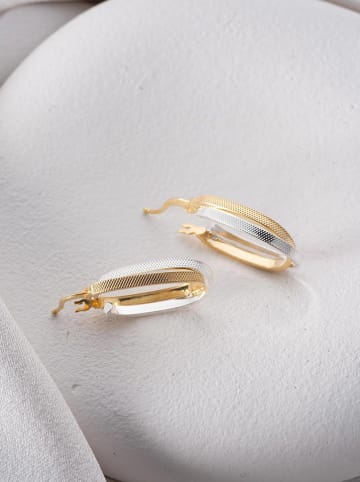 Lodie Silver Pozłacane kolczyki