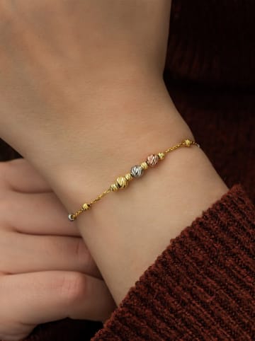 Lodie Silver Vergulde armband met sierelementen