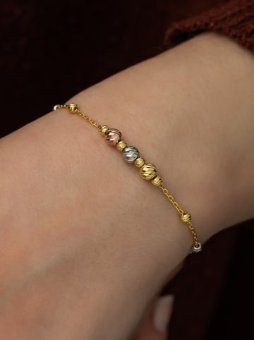 Lodie Silver Pozłacana bransoletka z elementami ozdobnymi